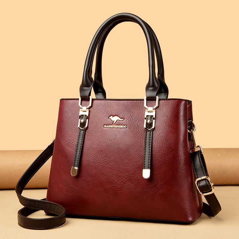 Crossbody Bag Female Atmosphere Middle-aged Mother Shoulder Bag Female Handbag