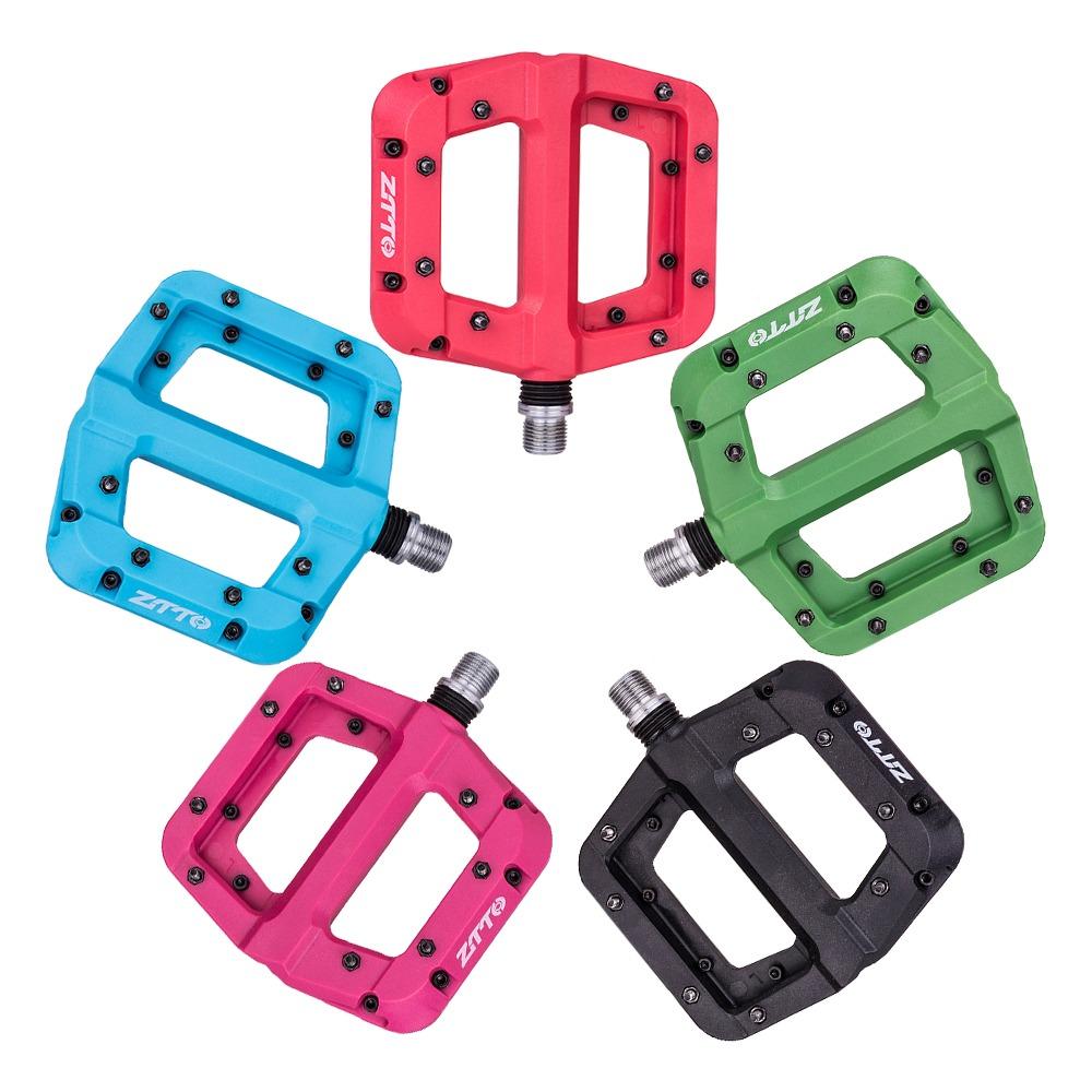 1 Coppia Cuscinetti Sigillati Pedali Piattaforma Bicicletta Antiscivolo Pedali Flat Bici Mountain Bike