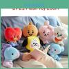 Bts Bt21 Kpop Seated Doll 20cm Baby Plush Toy Tata Cooky Chimmy Koya Mang Shooky