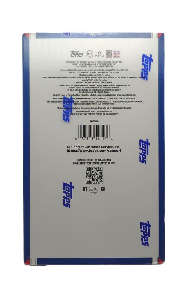 2025 Topps Baseball Series 2 Hobby Box [Parallel Import]