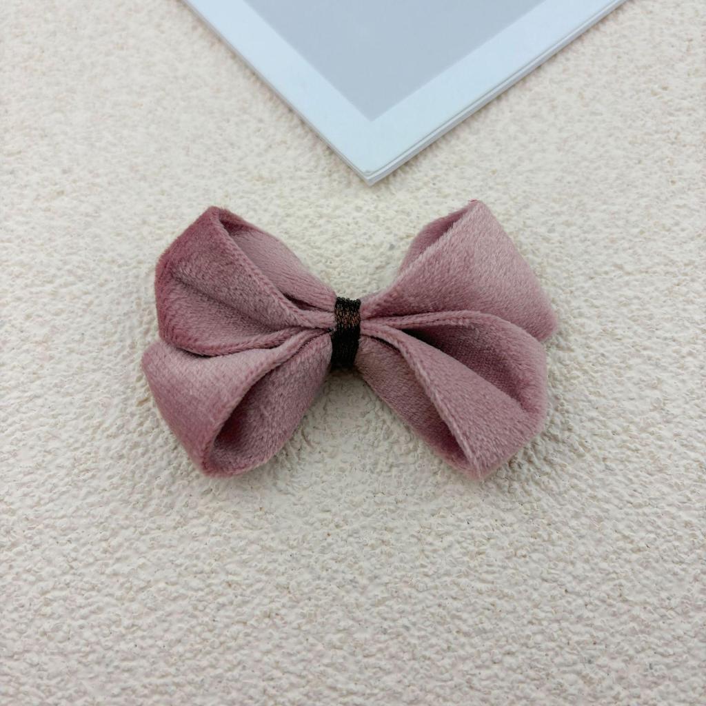 Velvet Bow Wrap Hair Clip: Handmade Claw Clip & Accessories