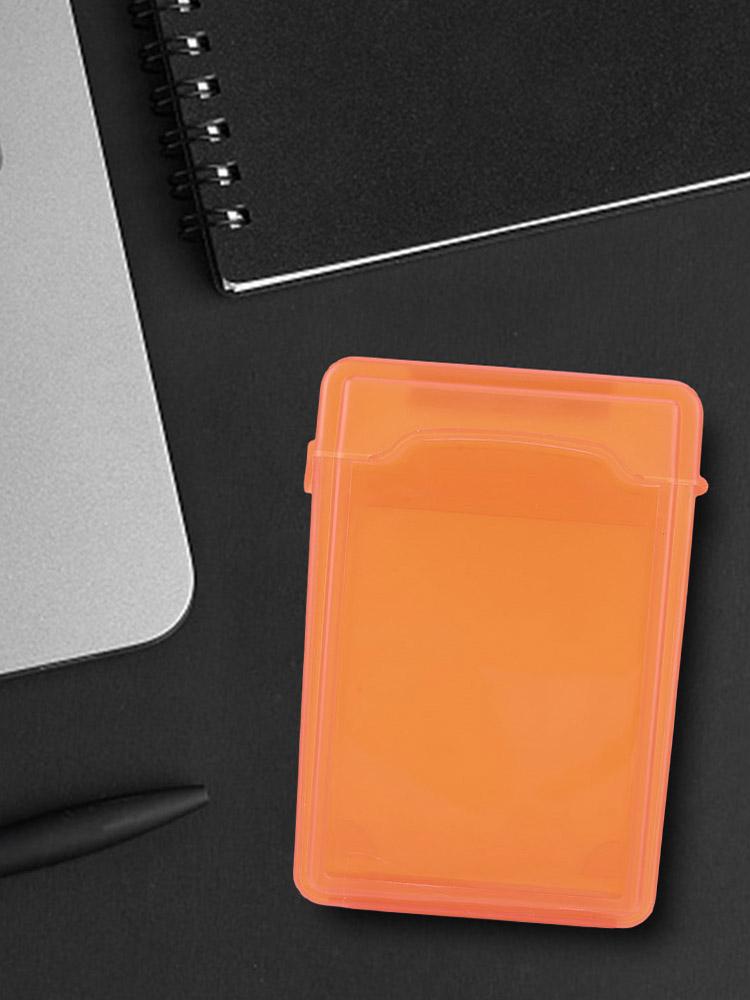 3.5 Inch IDE SATA HDD Hard Drive Disk Storage Box Case Cover Dustproof Plastic External Hard Drive Disk Storage Box Multi Color