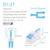 5/10PCS Mini Fast Compact Splicing Conductor Connector 1 In Multiple Out Splitter Splicing Terminal Block M3 Screw Fixing Hole