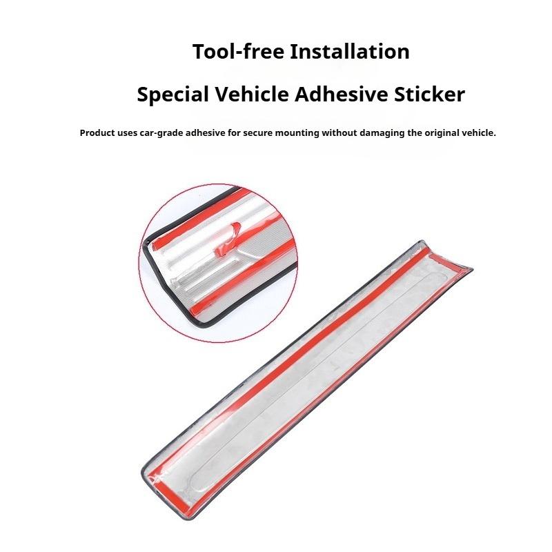For Leapmotor B10 B01 B05 Lafa5 Car Stainless Steel Door Threshold Strip Door Welcome Steps Modification Protective Trim Strips