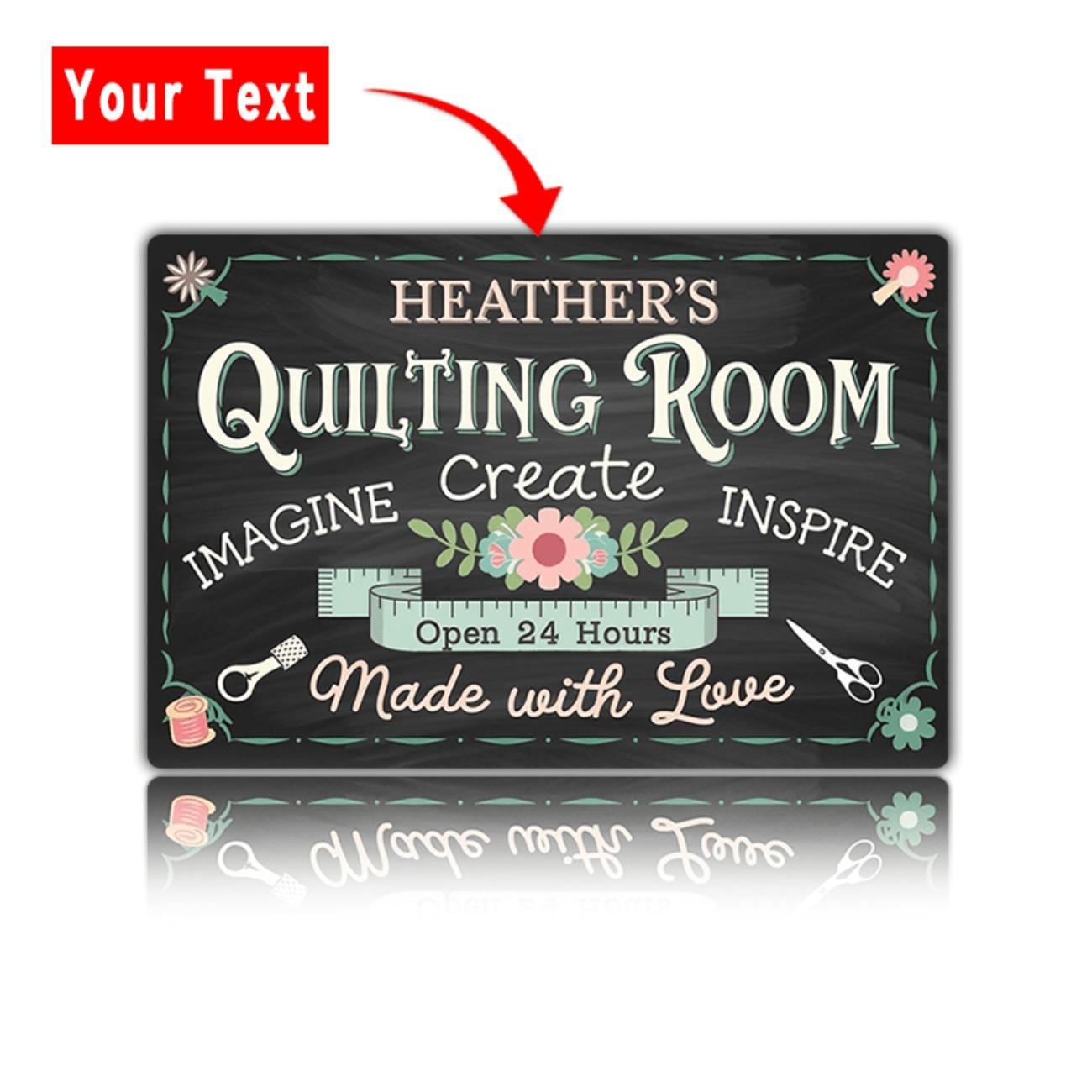 

Personalized Custom Name Metal Tin Sign Retro Wall Art Home Room Decor Vintage Plaque белый