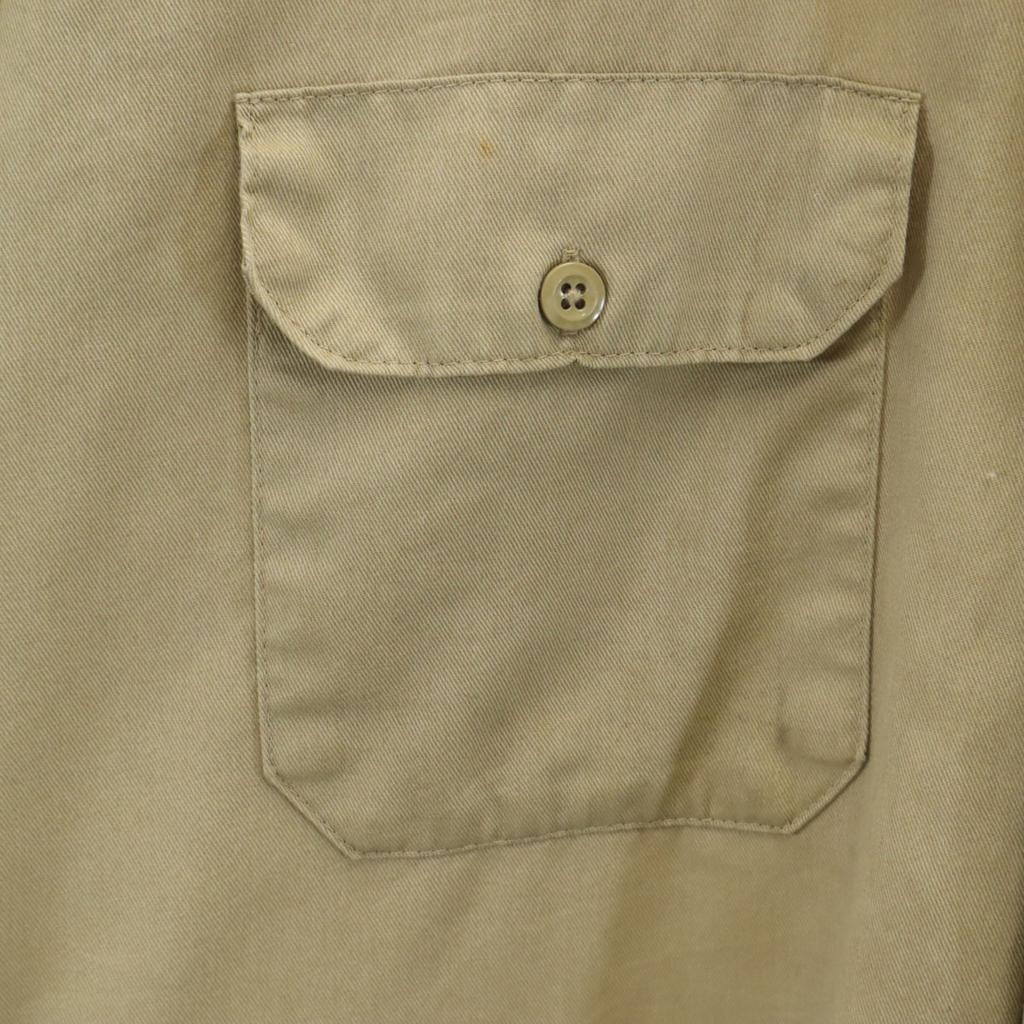 Dickies Chemise de travail à manches courtes M beige Homme Occasion