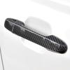 For Subaru Forester SH 2008 2009 2010 2011 2012 ABS Chrome Carbon Black Car Door Handle Cover Trims Car Styling Accessories