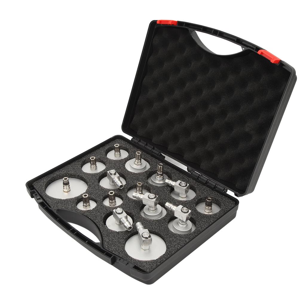 15Pcs Master Cylinder Adapter Set Leakproof Brake Fluid Bleeder Adapter Universal for Automobiles