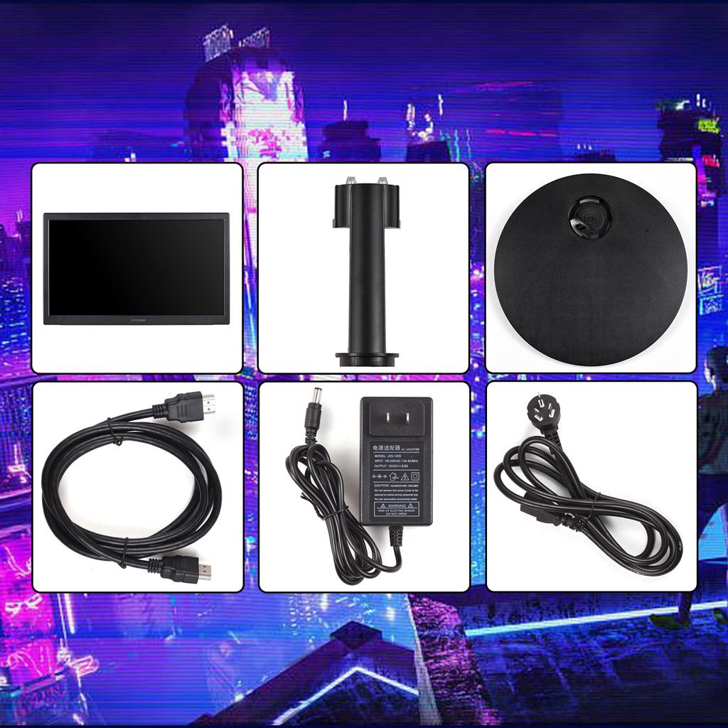 Monitor LED ultra sottile 22 pollici alto trasparente 16:9 300cdm2 compatibile con monitor desktop HDMI Eye Care