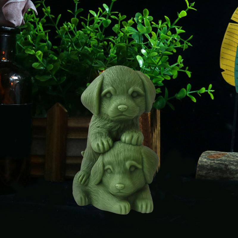 Welpenkerzenform Stapelwelpe Harz Gips Eiswürfel Backform Harz Gips Eiswürfel Backform Duftkerzenform Cartoon