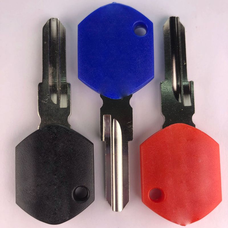 Brand new black/red motorcycle blank key uncut blade for KTM Duke 125 250 390 690 motorbike racer good quality