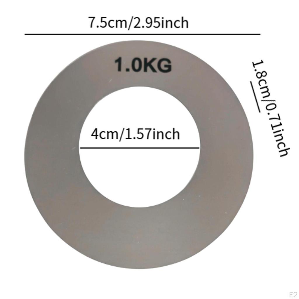 4 Pieces Barbells Reminders Labels Weight Stickers Gym Accessories Identification