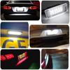 2x 18-LED Black License Plate Lights for Nissan Serena C27 (2016-2019)