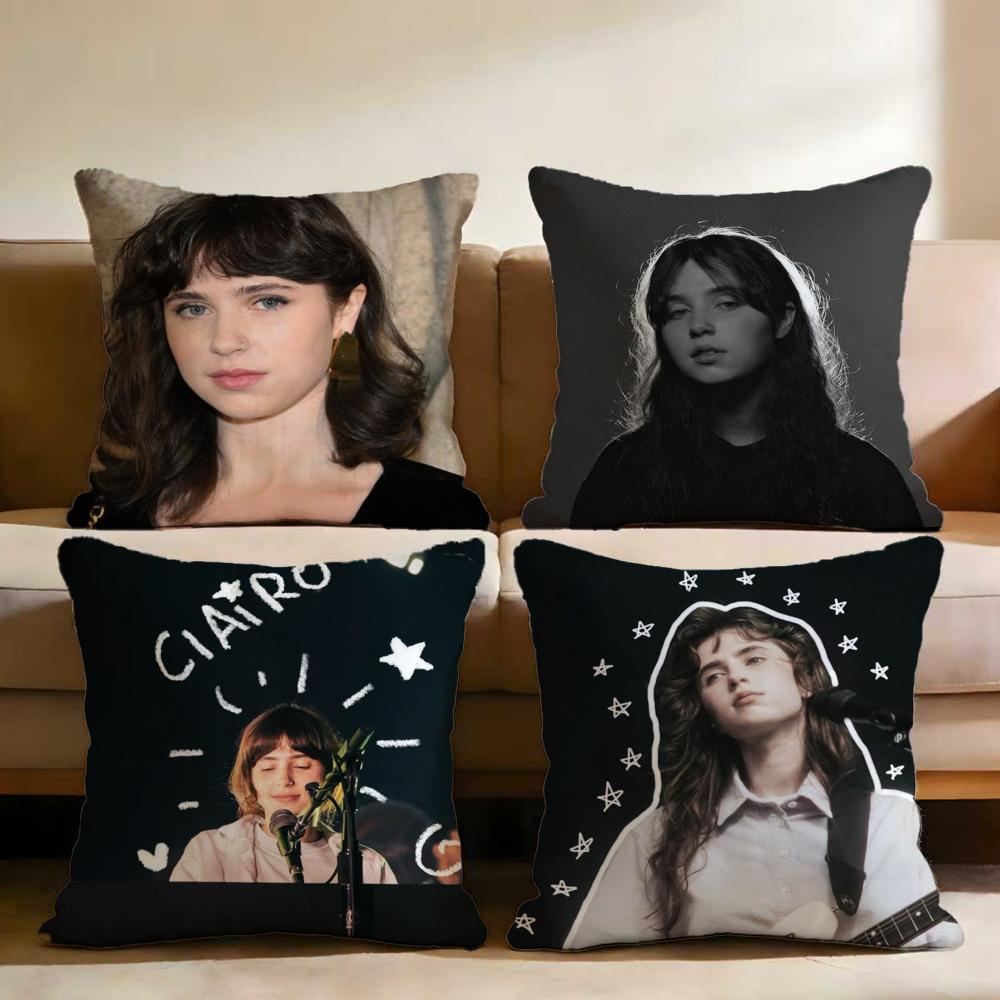 Singer C-ClairoS Charm Cushion Cover Home & Car Multi-Scene Pillow Cover - Reversible, Soft & Durable for Daily Use