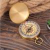 OIMG Portable Copper Flip-Top Outdoor Compass