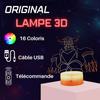 Lampe de chevet 3d led godlorak manga, veilleuse changement de couleurs, lampe tactile bureau et chambre enfant ado adulte, cadeau