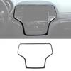 Dashboard Gps Navigation Cover Trim For Jeep Grand Cherokee 2014+Carbon Fiber