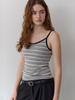 Tsh Lena Striped Bra Top Cardigan Set 3 Colors