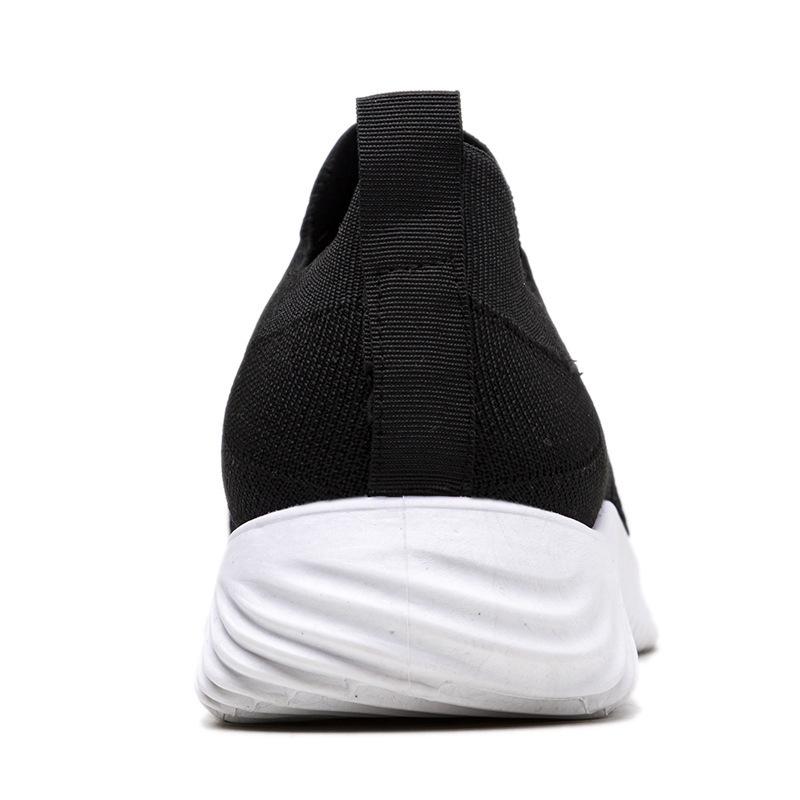 Atmungsaktive Herren-Slip-on-Freizeitsportschuhe mit Arbeitssicherheitsmerkmalen