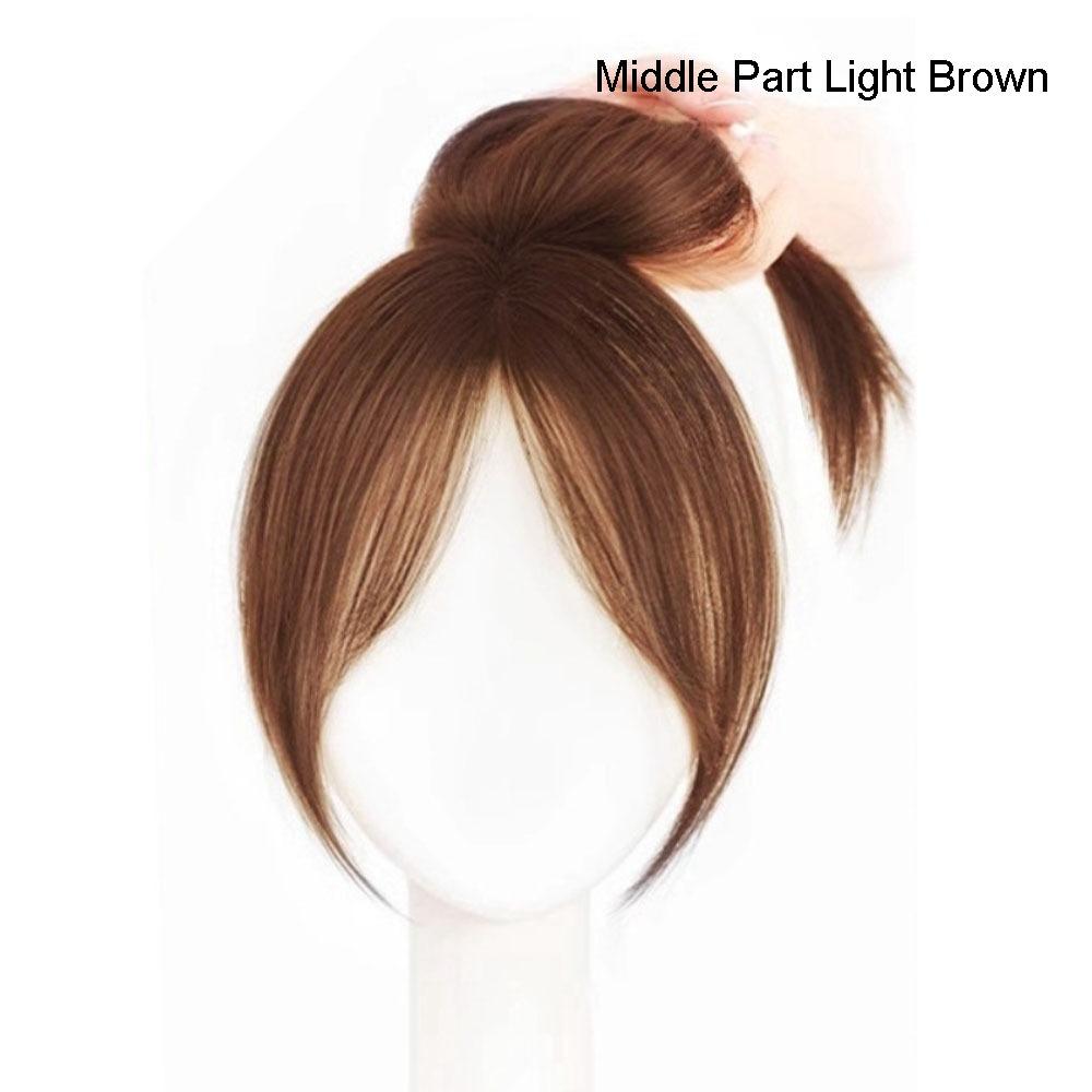 Middle Part Synthetic Hair Bangs Hair Extensions Fringe Hair Pieces Increase Hair Volume