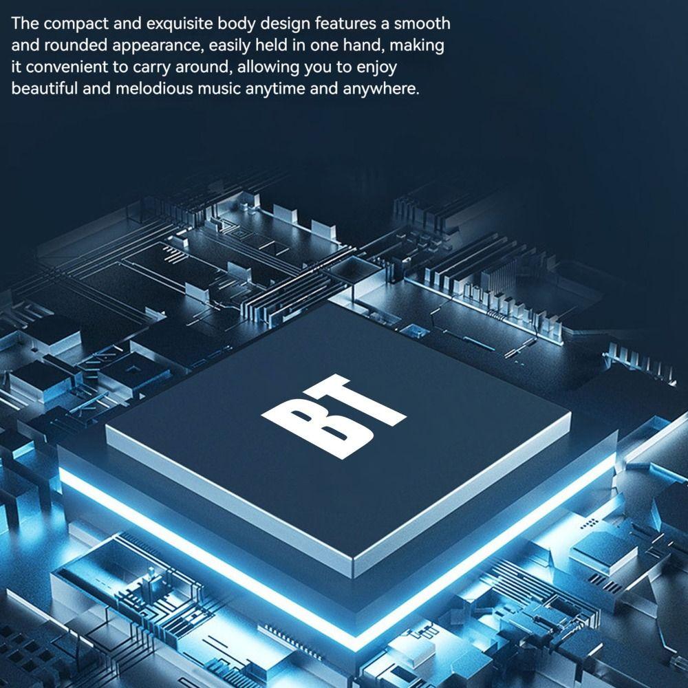 FM Radio Alarm Clock Radio With LED Light loud Volume Mini Clock 360° Surround Sound Multifunctional Wireless Mini Woofers