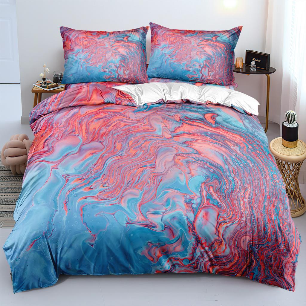 Dream Gilt Bedding Three-Piece Set 90-120G Abrasive Cloth 3D Digital Printing