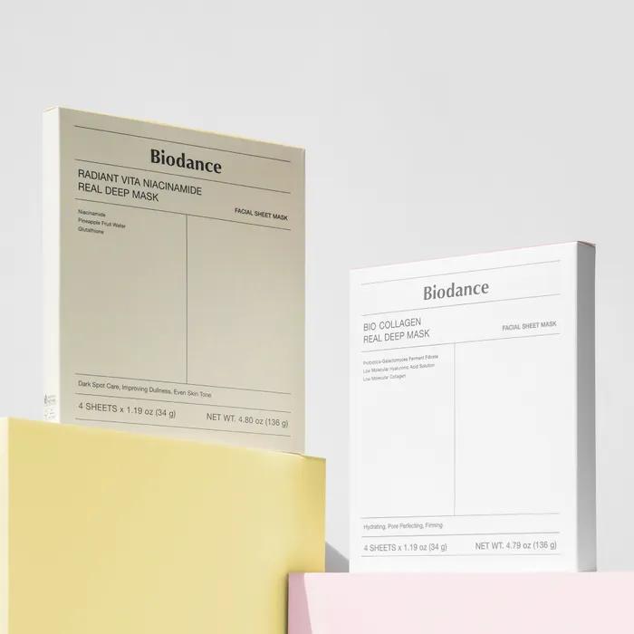 Collagen Mask (8 sheets) + Vita Mask (8 sheets)