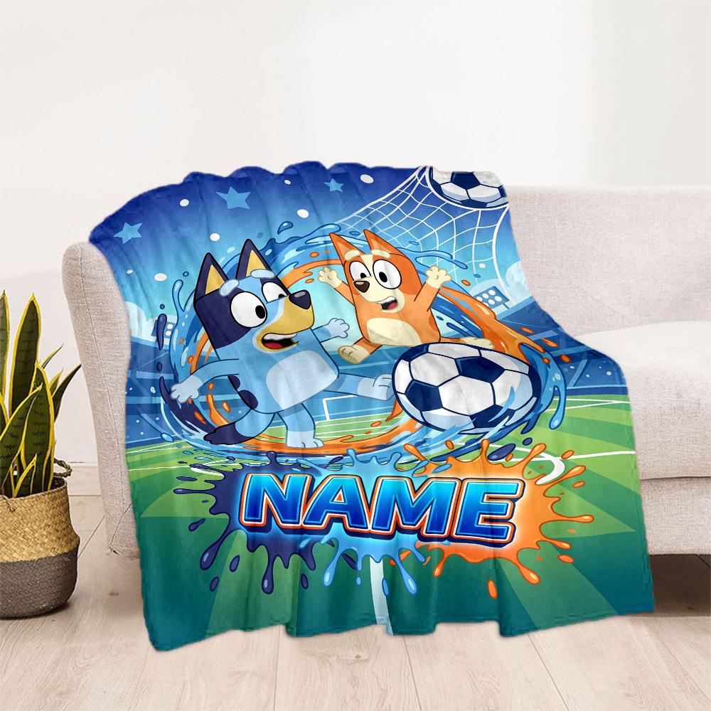 Winter Sports Celebration Customize Text Blanket Throw Customizable Blanket Warmthful Decor for Chair Nap Bed Office Chair Ideal for All Seasons