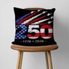 American Independence 250Th Anniversary 30X30Cm 45X45Cm Pillow Case Decor Protective Covers Comfortable Soft For Sofa Living Roo