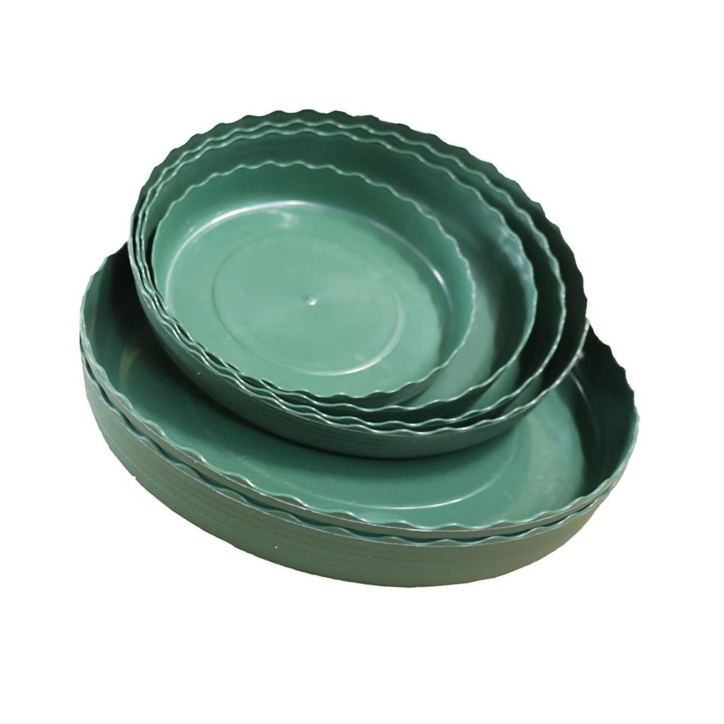 Plant Pot Gallon Pot PP Multifunctional Round Planting Seedling Transplanting Perforated Plastic Flower Pot Green Tray