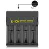 Versatility USB 18650 Battery Charger for 18650/26650 21700/16340 14500/18500 10400 Batteries Charging Station Accessory