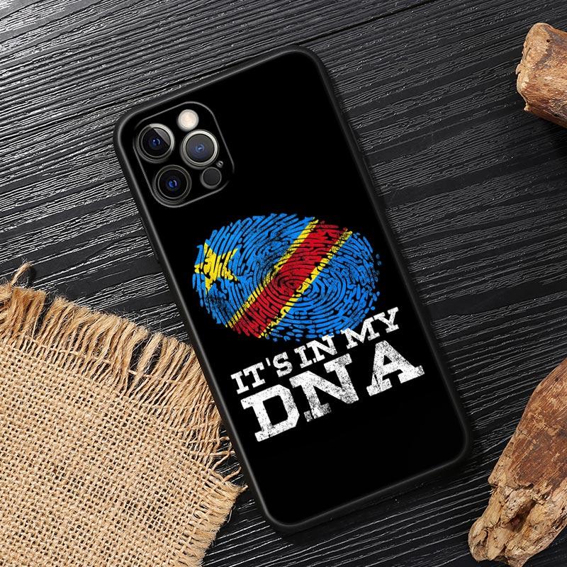 

Democratic Republic Of The Congo Flag Black Cover For Apple iPhone 15 13 14 12 11 Pro Max Mini XS X 7 8 15 Plus Case Soft Fundas iPhone 15