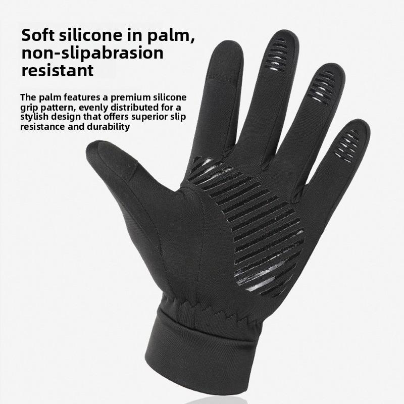 Thermal Gloves, Cycling Gloves, Windproof and Waterproof Gloves, Skiing Gloves, Cycling Gloves for Outdoor Activities, Touchscreen Gloves