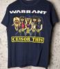 Warrant Zensor This Band Tour Shirt Schwarz Unisex S-5XL E1869