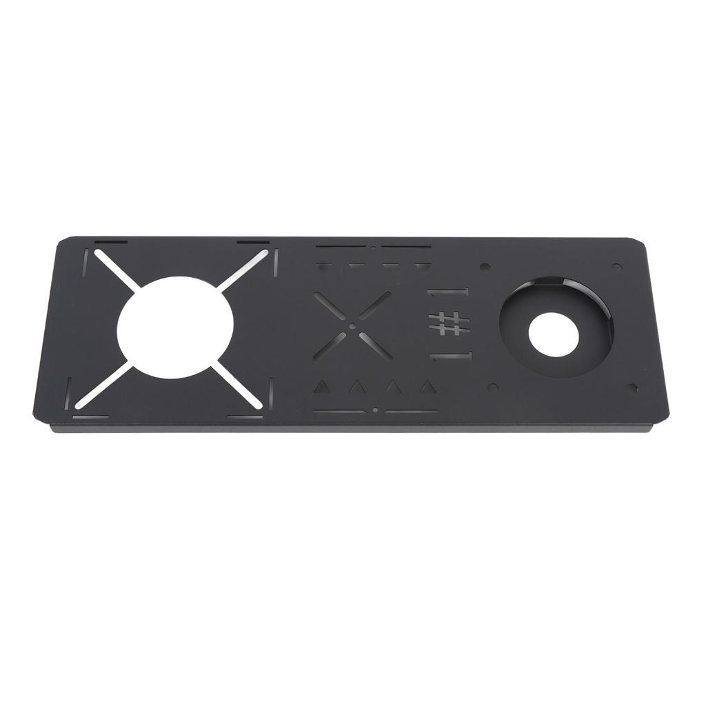 Board for IGT Camping Table Stainless Steel Fast Connection Slot 4 Holes Portable Tabletop Plate for