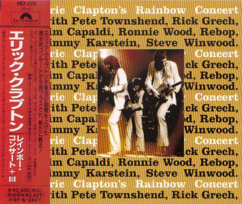 

CD ERIC CLAPTON - Eric Clapton s Rainbow Concert POCP2379 POLYDOR 1995 Japan Rock Used