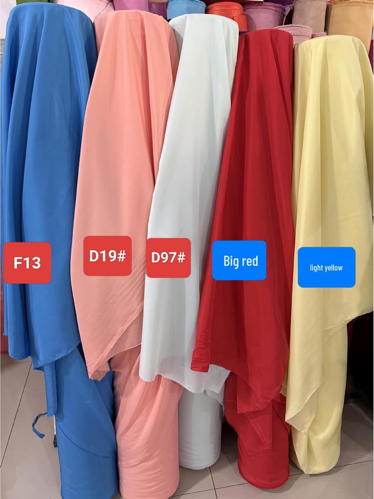 Polyester Pongee Solid Color Lining for Suits and Cashmere Coats