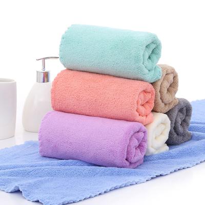 Bath Towel Strong Water Absorption Cleaning Superfine Fiber Practical Shower Room Face Washing for Trip