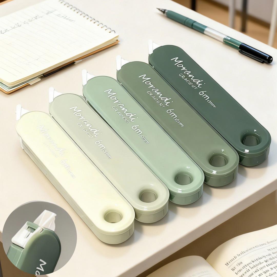 Gradient Correction Tape Pen – Stylish, large capacity, smooth application, flip-top design.