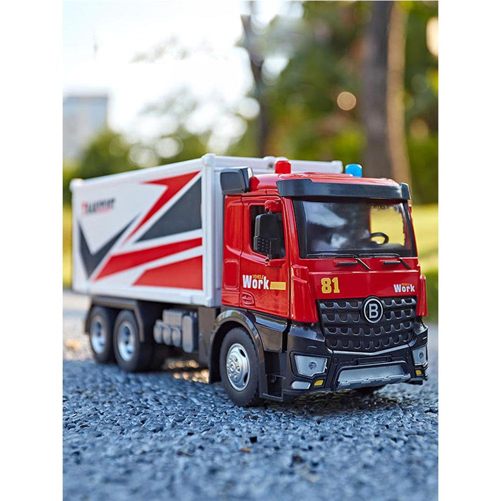 1/24 Scale Run-off Model Truck Type Large Unit Box, Container Car Games, Original Content Prize Games,