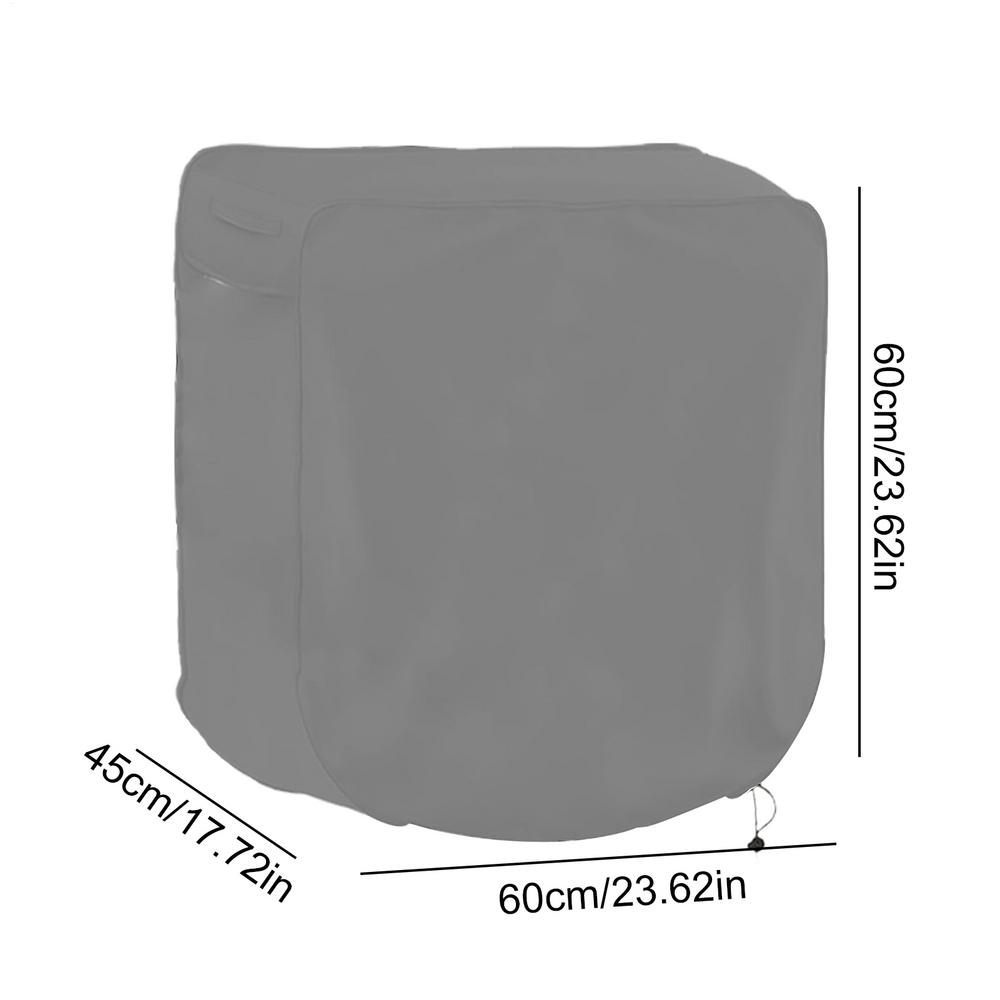 

Захисний чохол для котушки садового шланга, водонепроникний, стійкий до пошкоджень, для висувної котушки, для саду, двору, заднього двору, ферми, доріжки темно-сірий колір