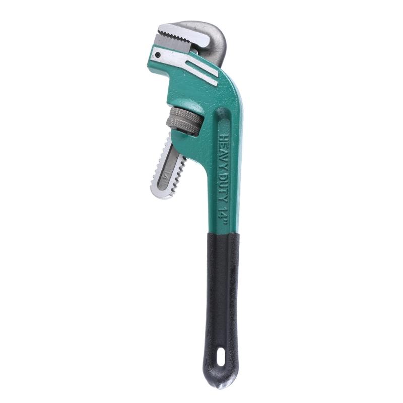 

12/14/18/24inch Professional Offset Pipe Wrench Heavy Duty End Pipe Wrench Handle Adjustable Plumbing Wrench Tool