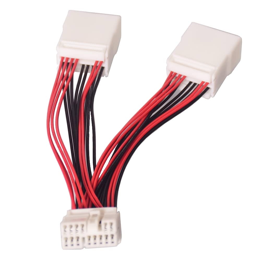 

Yuacdky Radio CD Changer Y Cable for Honda Accord Civic CRV Odyssey Acura RL 14 Pin Interface