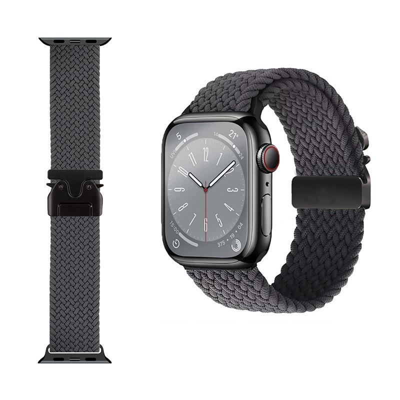 Parachute Straps Nylon Braided bracelet Band for Apple Watch 46mm 42mm 45mm 49mm 44mm 41mm iWatch Series 11 10 SE 3 Ultra 3 9 8