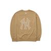 New MLB Mlb Old Flower Sweatshirt Unisex Khaki 3AMTM0121-50BGD