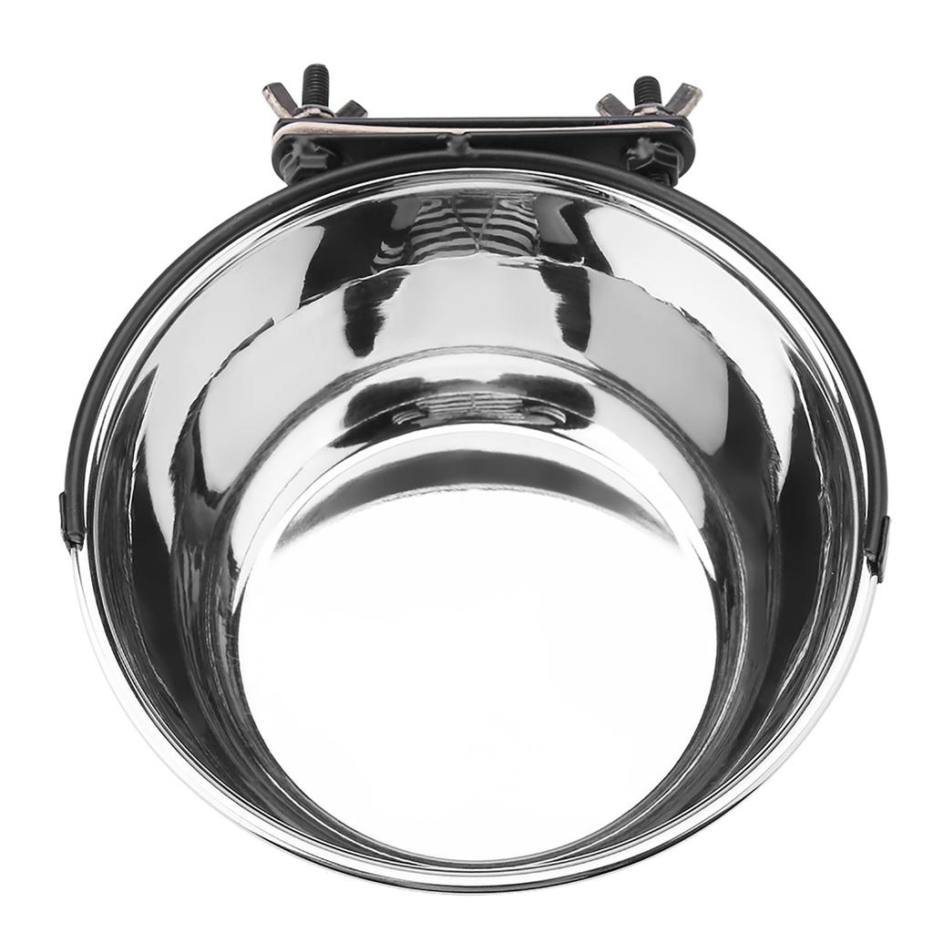Stainless Steel ing Food Water Bowl Feeder for Cat Pet Dog Puppy Crate Cage (S)
