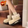 Cute Round Toe Platform Color Blocking Ladies Shoes Sale Designer Luxury Winter 2025 Novelty Fashion Plush Women's Snow Boots