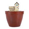 Resin    Pot,   and Delicate   Plant Plant  for Home and  ,   Decor, Made of High Quality Mat ial