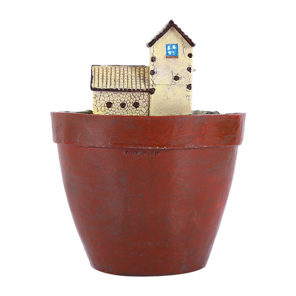Resin    Pot,   and Delicate   Plant Plant  for Home and  ,   Decor, Made of High Quality Mat ial