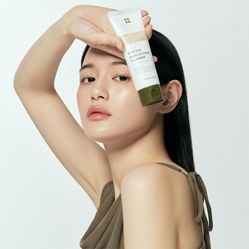 BRMUD Relief Mud Pack To Foam Cleanser 110ml